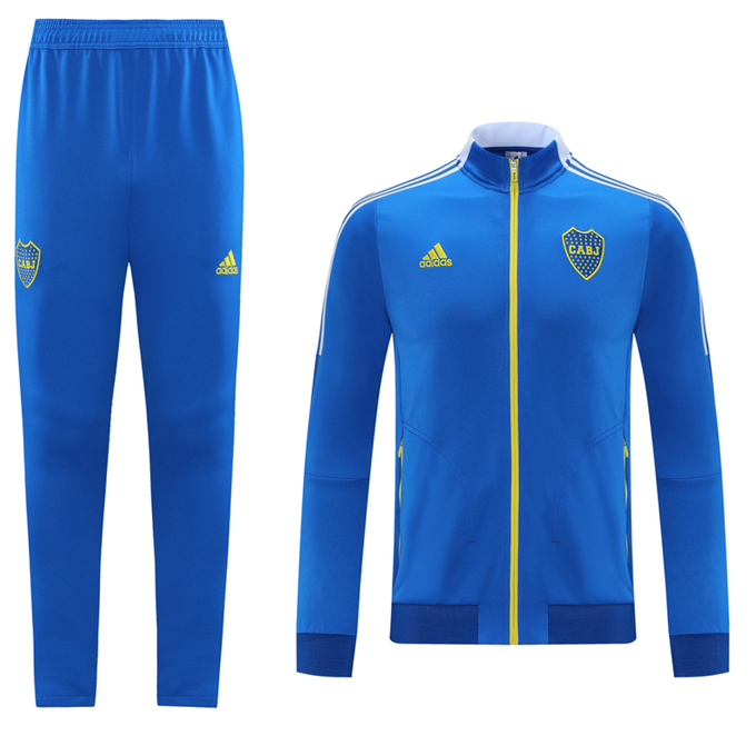 Kit treinamento Boca Juniors 2021 2022 Adidas oficial Azul